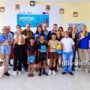 Foto bersama Delegasi Uni Eropa, perwakilan Kementerian Kehutanan ‎Republik Indonesia, WCS Indonesia, dan masyarakat Desa Bahoi, dalam ‎rangka kunjungan peninjauan program kerja sama pelestarian ekosistem ‎pesisir di Minahasa Utara, Sulawesi Utara. Insert foto Kadis Pariwisata dr. Kartika Devi Tanos, MARS (grafis : mediaalternatif)