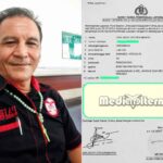 Pelapor Eka Dicky Steven Mantik (kiri) LP di Polda Sulut (kanan). (dok/grafis:mediaalternatif)