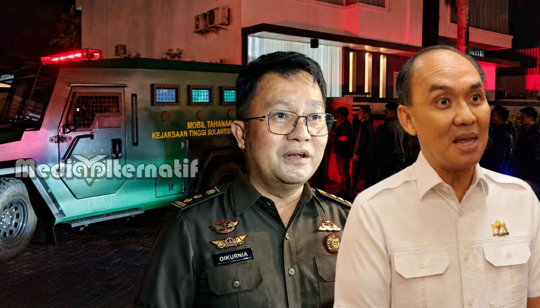 Kediaman JA di Kawasan Bahu Mall Manado, Insert Jaksa Oikurnia Zega dan Jemmy Asiku (foto/grafis : mediaalternatif)