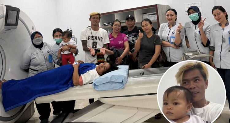 Foto Konten Kreator Diduga di Ruang CT Scan RS Sentra Medika Tuai Sorotan. (dok.ist)