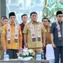 Gubernur Sulut, Mayjen TNI (Purn) Yulius Selvanus, SE, bersama Menteri Agama RI, Prof. Dr. KH. Nasaruddin Umar, dalam pembukaan Musabaqah Tilawatil Qur’an (MTQ) XXXI tingkat Provinsi di Alun-alun Pemerintah Kabupaten Minahasa Utara, Senin (6/7/2026).