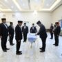 ‎Gubernur Sulawesi Utara, Mayjen TNI (Purn) Yulius Selvanus, resmi melantik dan mengambil sumpah janji tiga Pejabat Tinggi Pratama (Eselon II) di Wisma Negara Bumi Beringin, Manado, pada Selasa (7/7/2026) malam.