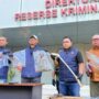 Konferensi pers di Mapolda Sulut, Selasa (7/7/2026).