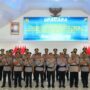 Foto bersama usai Serah Terima Jabatan (Sertijab) jajaran Pejabat Utama (PJU) dan sejumlah Kapolres.