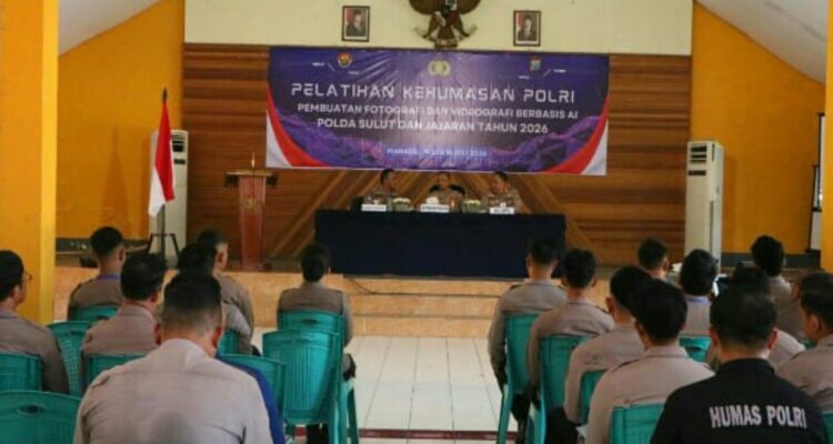 Pelatihan kehumasan Polri (dok.ist)