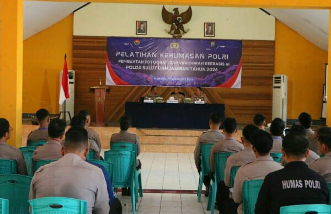 Pelatihan kehumasan Polri (dok.ist)