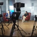 Ketua Garda Nusantara Sulut, Miracle Megumi Sengkey saat tampil di diskusi Sapa Manado Kompas TV. (dok.ist)