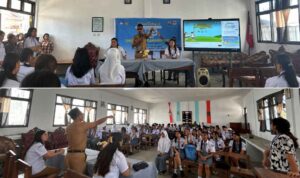 Screenshot_20260716-195553 Kepala SMK Kristen Kawangkoan, Stevie Pangkey, S.Pd., M.Pd saat memberikan arahan dalam giat MPLS. (dok.istimewa)
