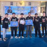 Tim E-Sport Mobile Legends: Bang Bang (MLBB) Polres Kotamobagu. (dok.humas polda)
