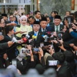 Pimpinan DPR RI Sufmi Dasco Ahmad saat diwawancarai awak media. (dok.istimewa)