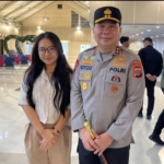 Ketua Garda Nusantara Miracle Sengkey bersama Kapolda Sulut Irjen Pol Roycke H Langie.