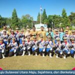 Momen Gubernur usai memimpin Upacara Peringatan Hari Anak Nasional (HAN) ke-42 Tahun 2026 di halaman Kantor Gubernur Sulut, Senin (3/8/2026).