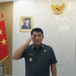 Screenshot foto Gubernur YSK saat memberikan ucapan terimakasih kepada Presiden Prabowo lewat video. (dok.pemprov sulut)
