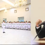 Gubernur Sulawesi Utara, Mayjen TNI (Purn) Yulius Selvanus, SE, resmi mengukuhkan Paskibraka Tingkat Provinsi Sulawesi Utara Tahun 2026 di Wisma Negara Bumi Beringin, Manado, Jumat (14/8/2026) malam.