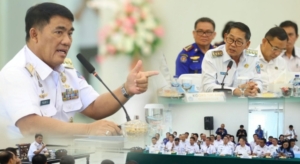 Rakor Penanganan Karhutla se-Sulawesi Utara, di Wisma Negara, Bumi Beringin, Rabu (26/8/2026).