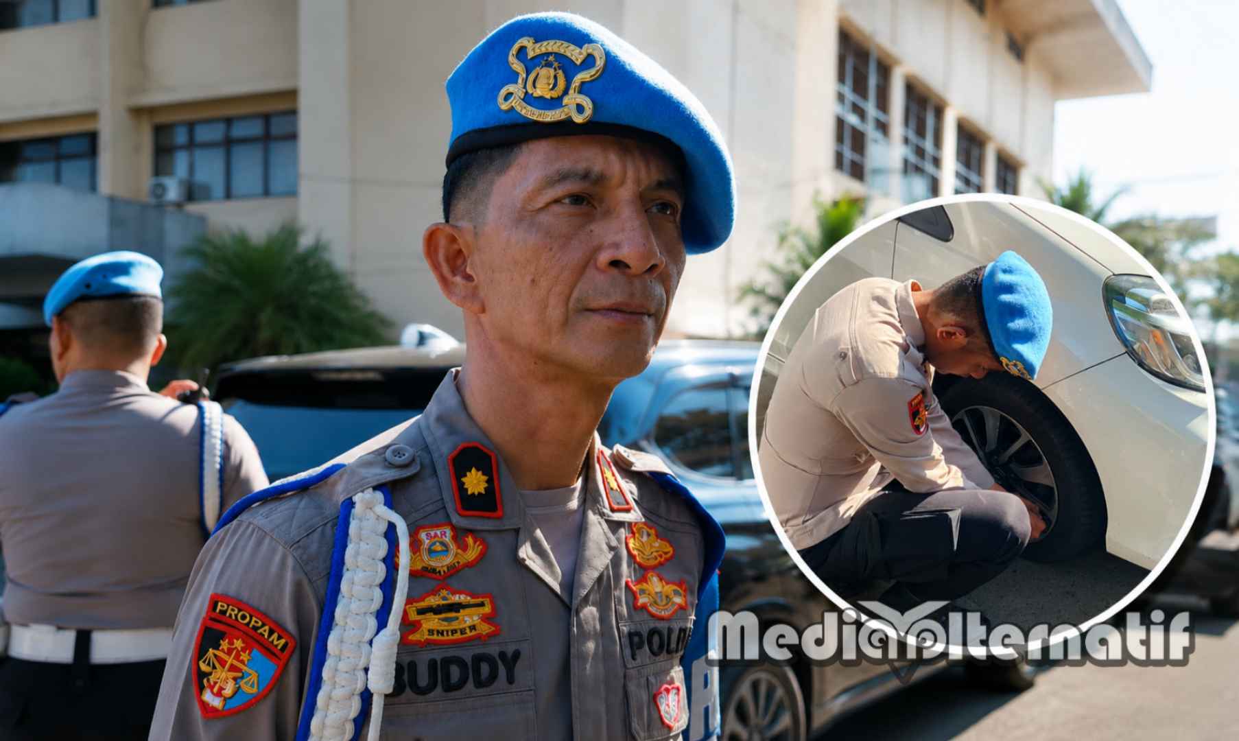 Pelaksana Harian (Plh) Kasubbid Provos. (dok.mediaalternatif)