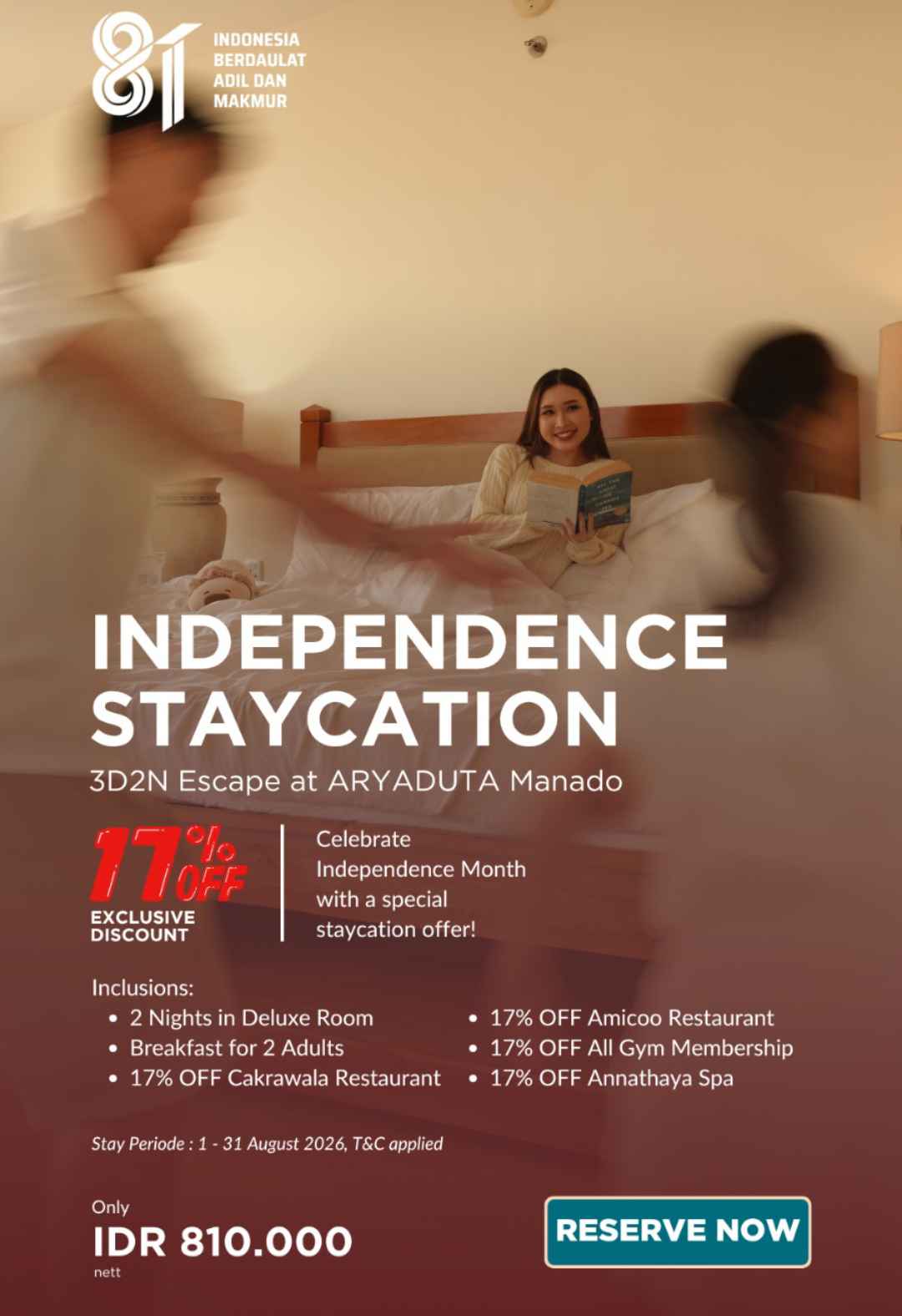 Promo "Independence Staycation"