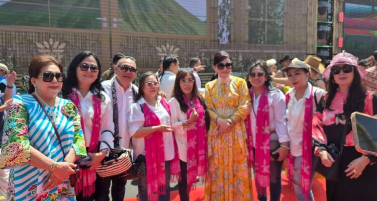 Pesona CEP saat hadir di Turnamen Of Flower dalam agenda TIFF 2026. (dok.ist)
