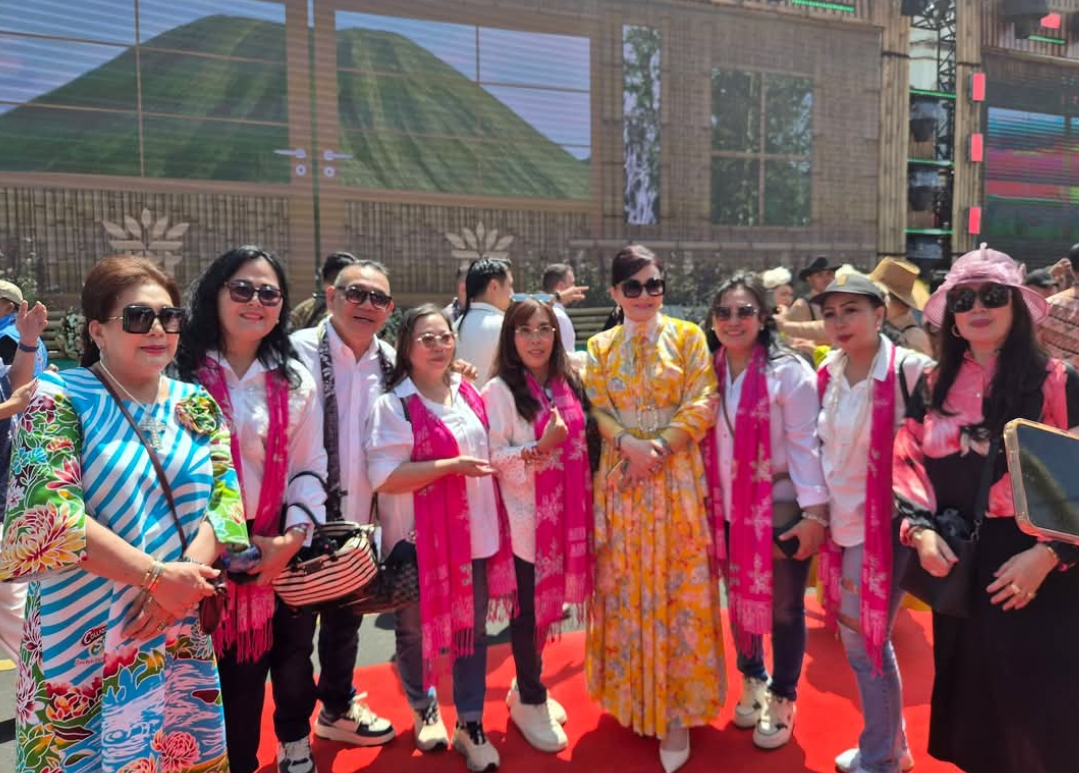 Pesona CEP saat hadir di Turnamen Of Flower dalam agenda TIFF 2026. (dok.ist)