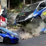 Foto Pembalap Tian Ngantung dan Mobil Tim Pangeran 05 Mc Joe Jadi Sorotan. (dok.ist)
