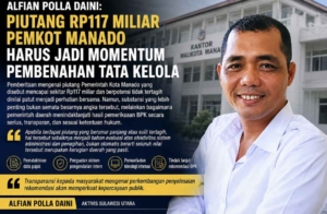 Aktivis Sulawesi Utara, Alfian Polla Daini. (dok.mediaalternatif)