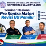 Seminar Nasional Pro Kontra Materi Revisi UU Pemilu.