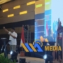 Ketua DPD Gerindra Sulut, Yulius Selvanus Komaling (YSK) saat memberikan arahan di Rakercab Gerindra Manado, Sabtu (5/9/2026). (dok.mediaalternatif)