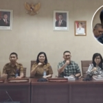 Pansus DPRD Sulut bersama Dinas Kesehatan, insert Ketua Pansus Pierre Makisanti. (dok.istimewa)
