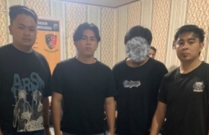 Residivis RW saat diamankan Tim URC. (Istimewa)