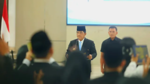 YSK saat melantik pejabat fungsional di lingkungan Pemprov Sulut, yang digelar di Aula Mapalus Kantor Gubernur Sulut, Senin (7/9/2026).