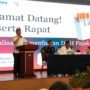 Sekprov Tahlis Gallang beri sambutan dalam Sosialisasi Peredaran Rokok Tidak Bercukai dan Cukai Ilegal Tata Kelola Pajak Rokok, oleh Bapenda Sulut di Hotel NDC Manado, (14/10/26).