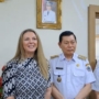 Wakil Gubernur Sulawesi Utara J. Victor Mailangkay dengan Konjen Australia, Sanchi Davis, Rabu (14/10/2026).