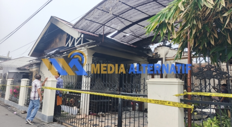 Rumah Keluarga Sondakh Gumalag salah satu korban kebakaran, (dok.mediaalternatif)