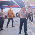 Kapolda Sulawesi Utara Irjen Pol Yudo Hermanto, S.I.K., M.M. saat turun lapangan, Senin (19/10/2026).