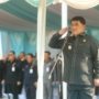 Gubernur YSK dalam upacara peringatan Hari Sumpah Pemuda ke-98 Tahun 2026 di halaman Kantor Gubernur Sulawesi Utara, Rabu (28/10/2026).
